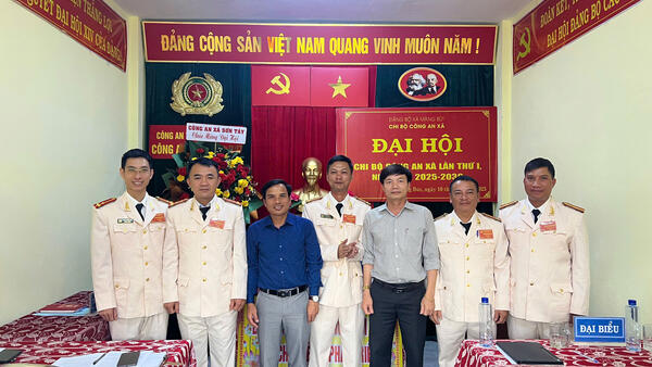 Đại hội Chi bộ Công An xã Măng Bút lần thứ I, Nhiệm kỳ 2025 - 2030